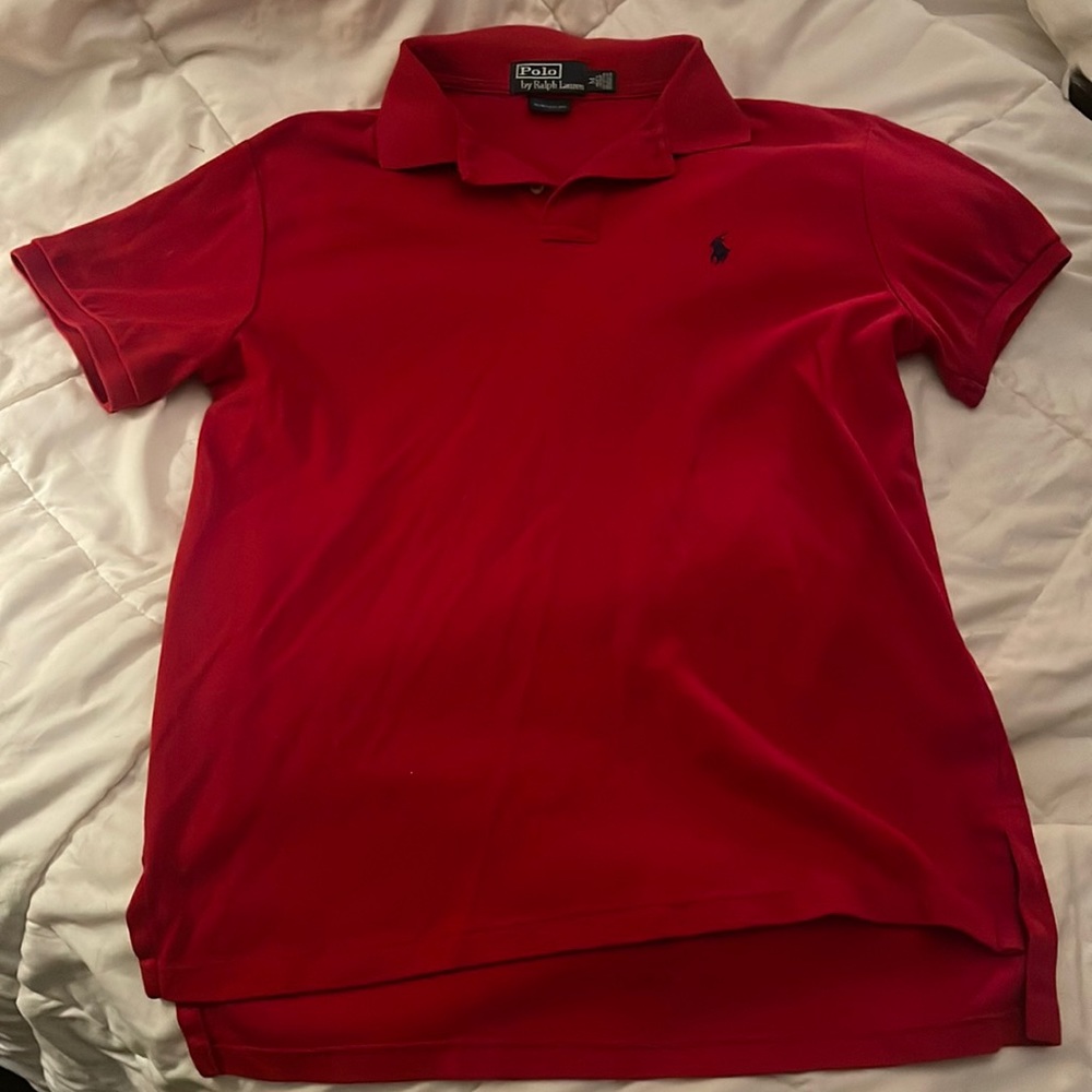 Red Ralph Lauren Polo